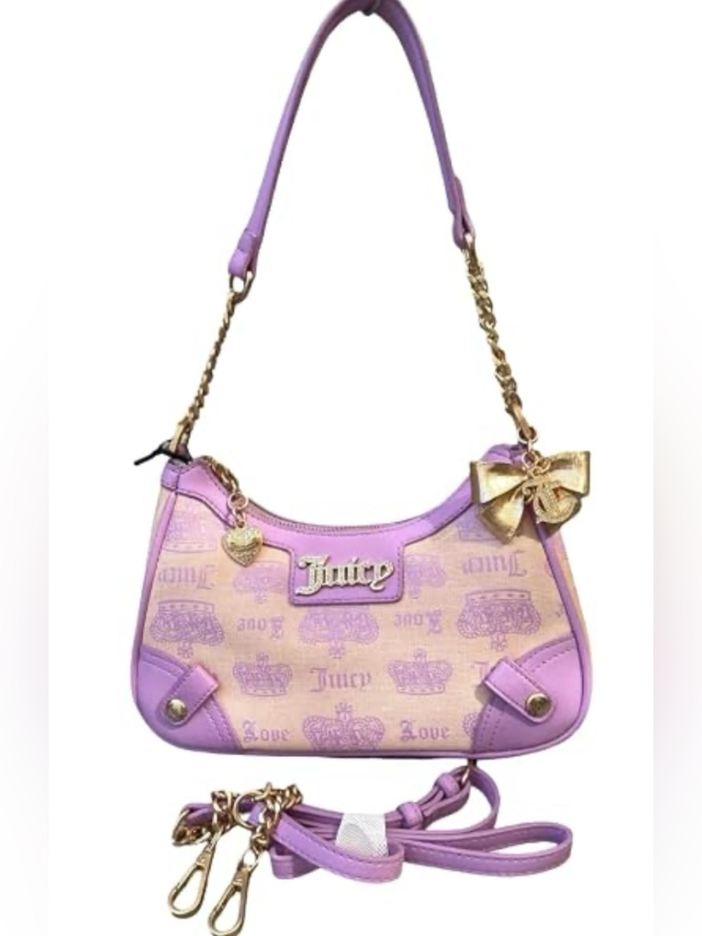 Juicy Couture Pink Lavender Shoulder Bag